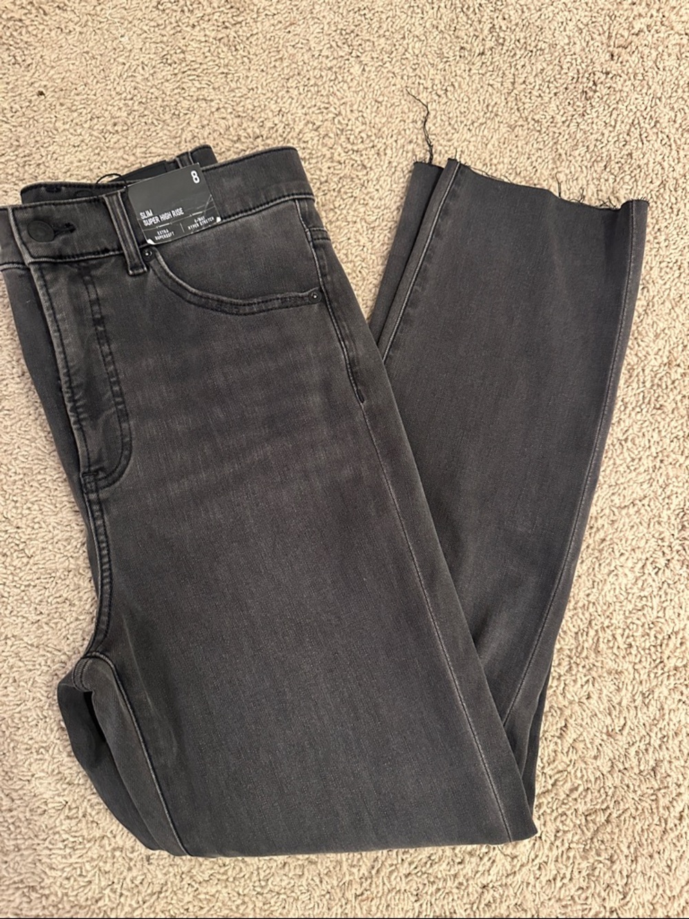 Express Women's Skinny Jeans in Washed Black